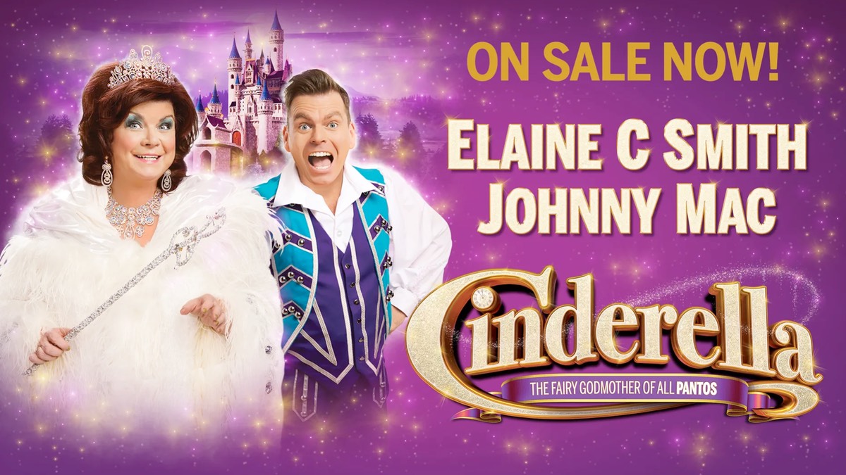 Glasgow's King's Theatre's Cinderella 2021 panto tickets and cast ...