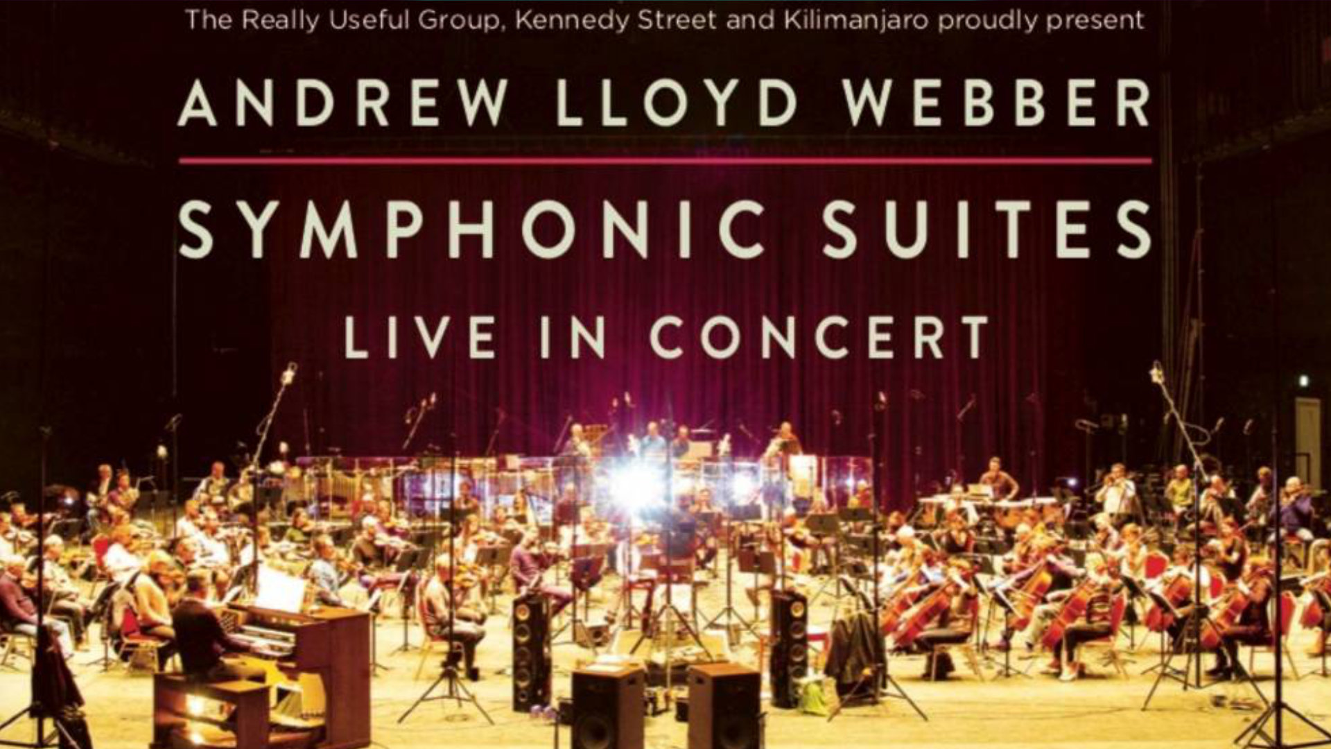 Andrew Lloyd Webber's Symphonic Suites live concert tour announced