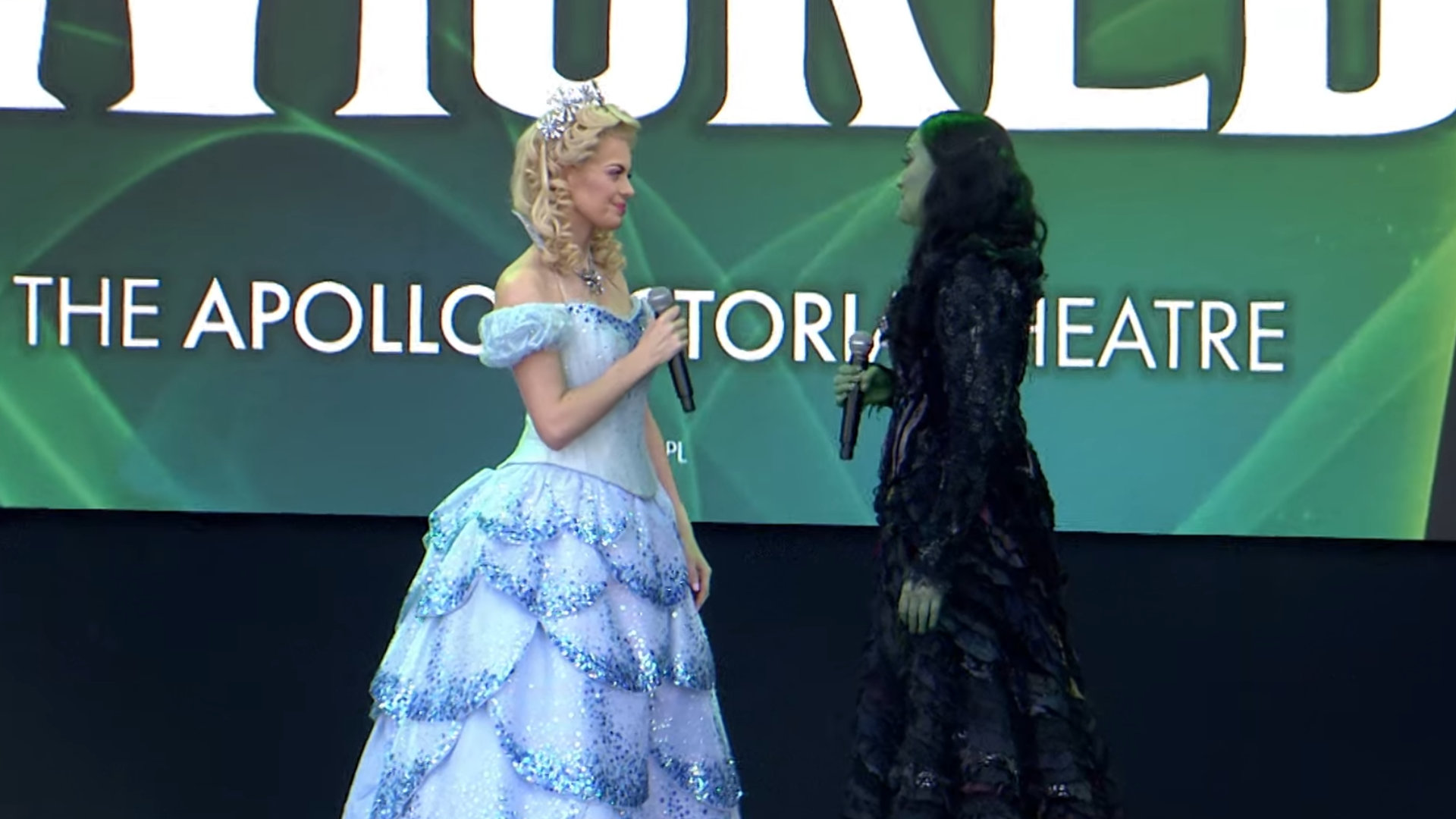 Watch Wicked S Laura Pick And Sophie Evans Performing At West End Live