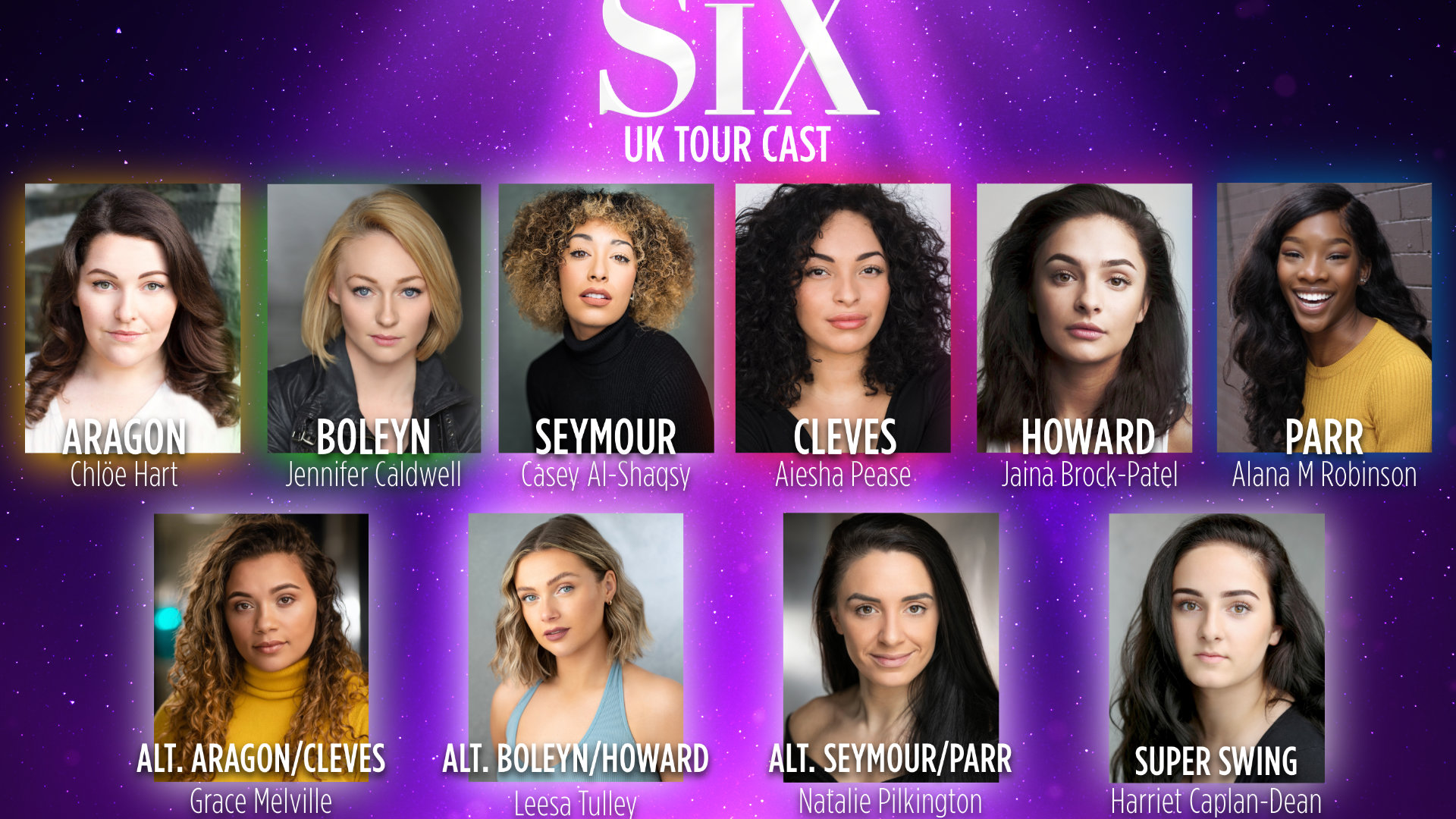six tour uk cast
