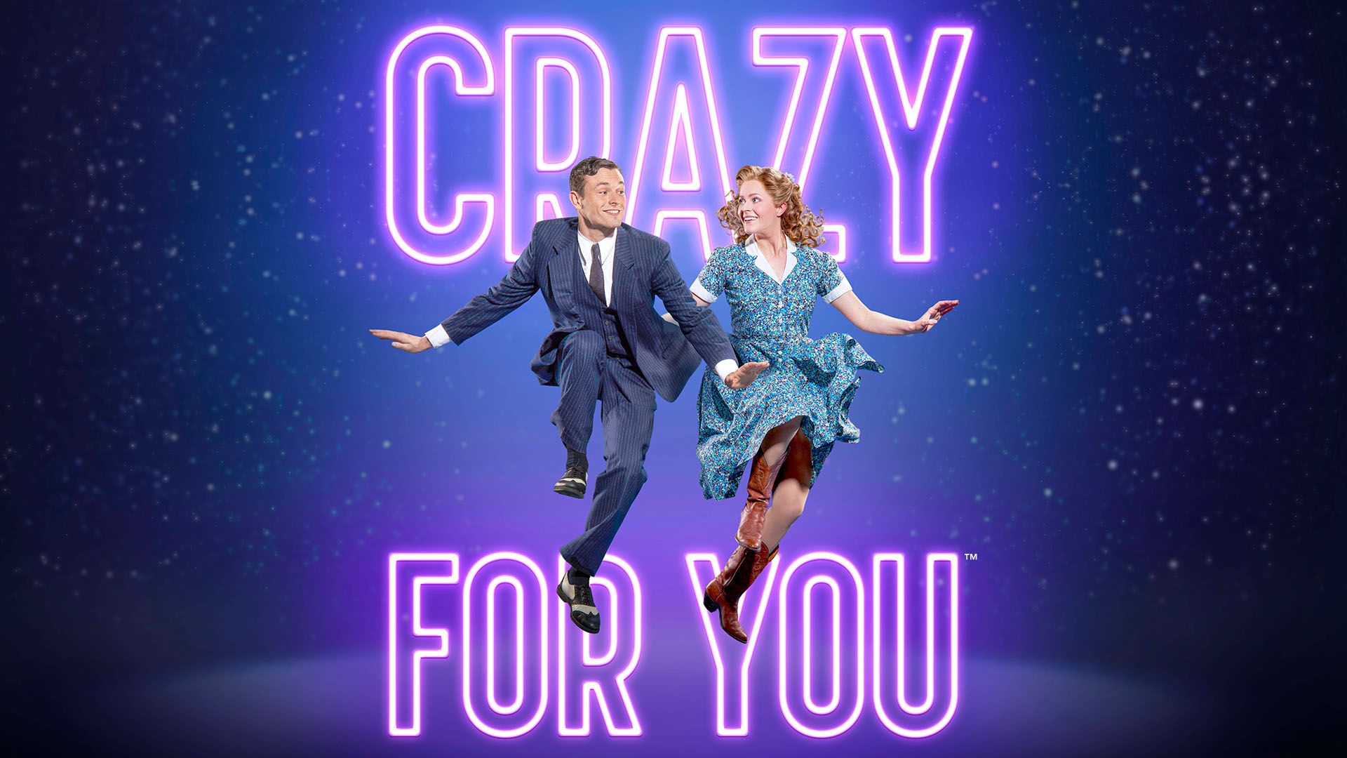 Crazy For You musical West End cast with Charlie Stemp and Carly